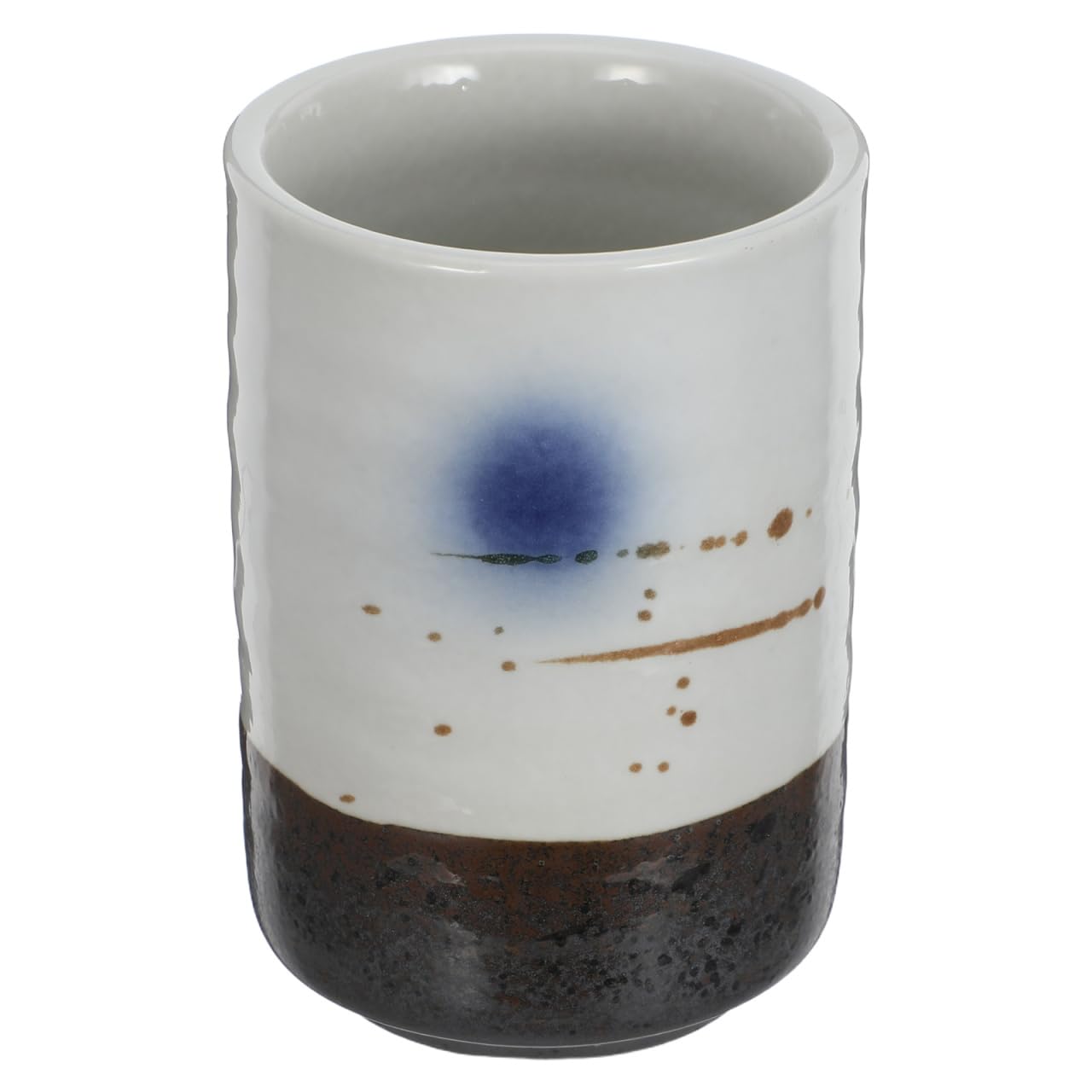 Cabilock Tazza giapponese dipinta a mano matcha, set da tè retrò, tazze da tè giapponesi in ceramica