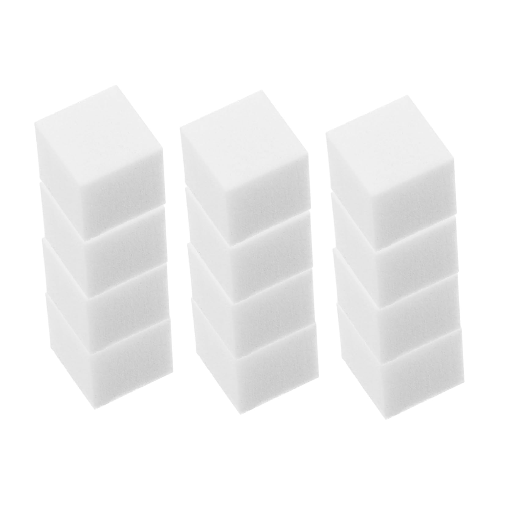 FOMIYES 100Pcs Small Nail Sponges for Manicure Soft Shading Sponges for Nail Art Convenient Square Design for Blending Nail Polish and Blush for Travel and Daily Use