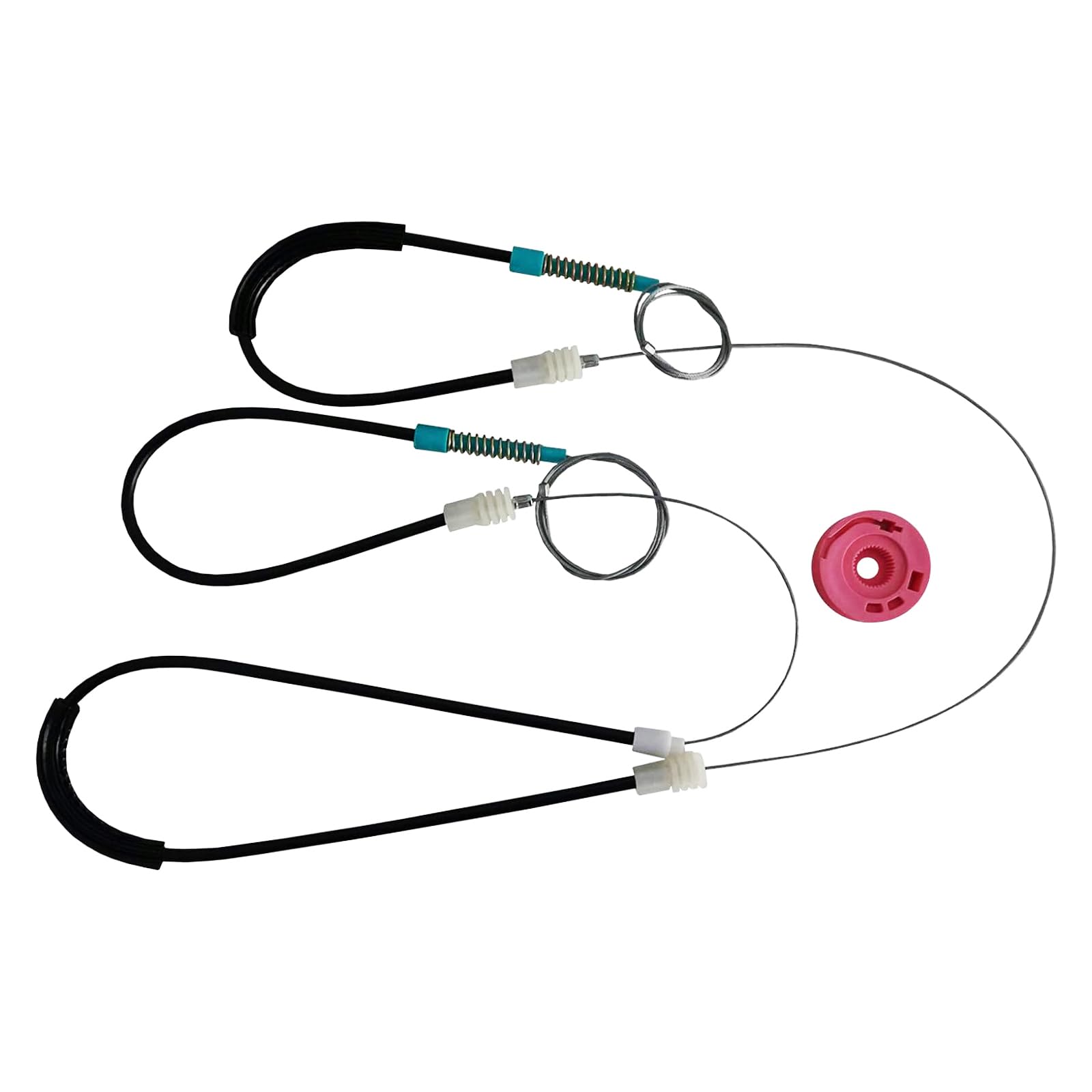 Window Regulator Repair Kit Front Left or Right Door Compatible with BMW 7 Series E38 1995-2001