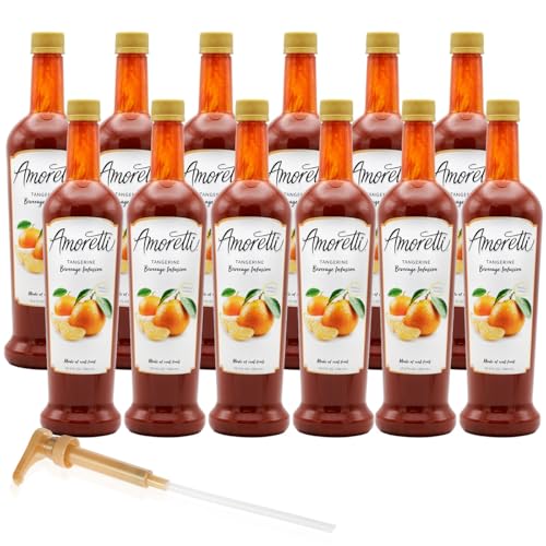image for Amoretti - Tangerine Beverage Infusion, 94 Servings Per Bottle (750 ml