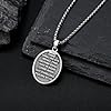 ONEFINITY Saint Michael Medal Necklace 925 Sterling Silver St Michael Pendant Religious Protector Jewellery Gift for Women Men #3