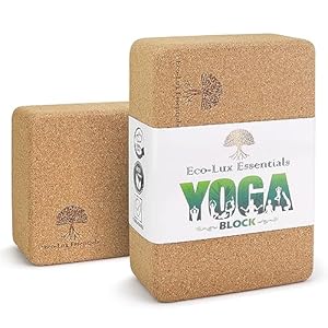 Eco-Lux Essentials Cork Yoga Block
