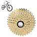 ConBlom Mountain Bike 10 velocità Cassetta 11-36 T Bike Metal Freewheel Silver Pignone MTB Volano Trasmissioni per Biciclette Accessori di Ricambio