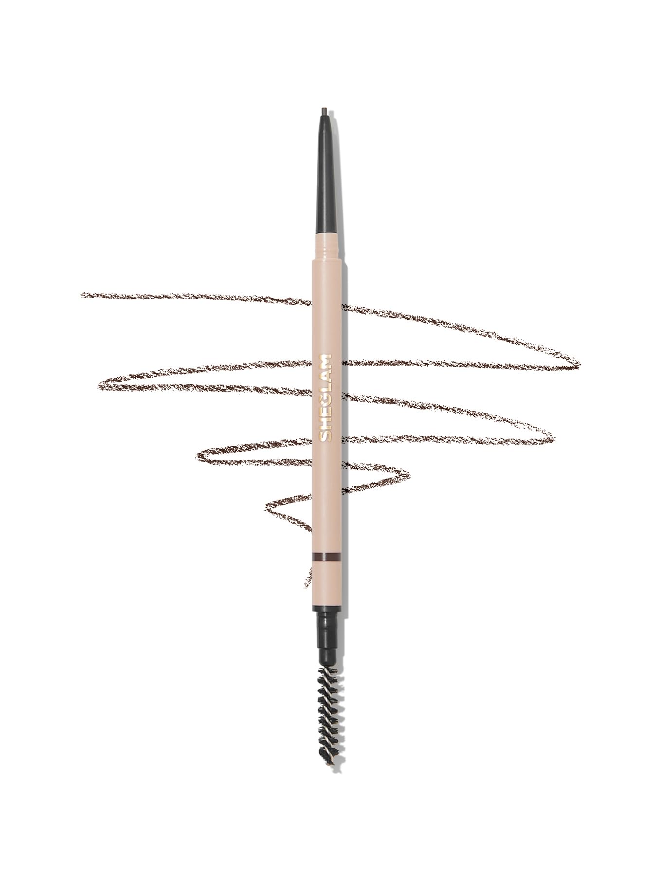 Insta-Fill Eyebrow Pencil Long Lasting Non-Sticky Sweatproof Matte Eye Brow Pen Makeup - Ash Brown