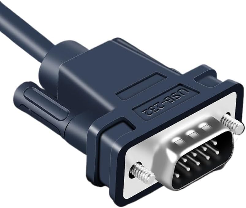 USB to RS232 Converter Cable DB9 Serial Male to Male Adapter USB to DB9 RS232 Extension Cable(300cm)