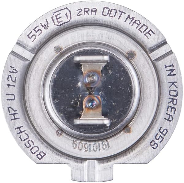 Bosch H7 (477) Pure Light Halogen Headlight Bulb, 12 V 55 W, Original Quality - Socket Type PX26d - 1 Replacement Car Light Bulb - 3
