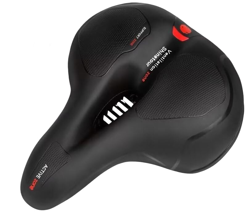 Fahrradsattel Cloud Comfort Pro Max Sattel - Endlich Schmerzfrei Radfahren Bequem Weich Memory