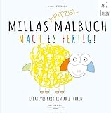 MILLAS KRITZEL MALBUCH - Mach es Fertig!: Kreatives kritzeln ab 2 Jahren (Malbuch Kinder) (PAPERISH® Kinderbücher) - Milla Petersson