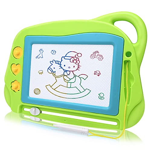 AiTuiTui Travel Size Magnetic Drawing Doodle Board for Toddlers...
