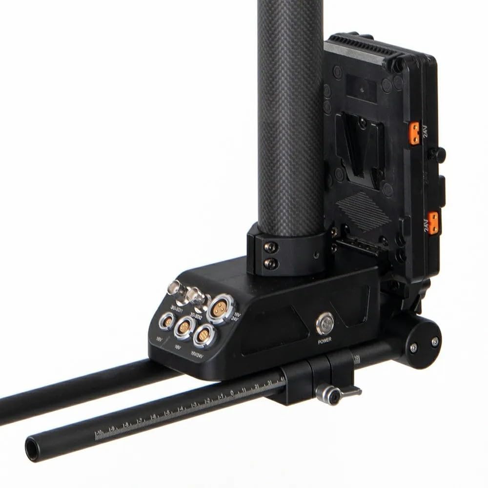 Thanos-PROCINE Sistema de Chaleco Steadicam 35 kg/77 lbs – Chaleco Gimbal Profesional con Doble Brazo & Sled de Carbono para dji Ronin 2, Alexa 35, Amira, Sony FX6, Red V Raptor XL, etc.