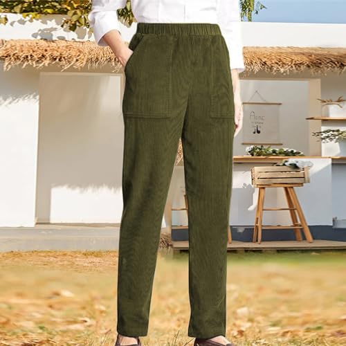 Encuentra reviews de Pantalones pana verde para comprar online. 8 Imagen adicional