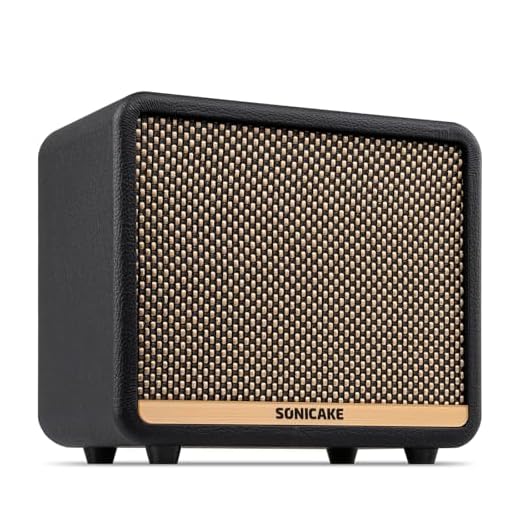 SONICAKE Amplificador de guitarra multiefecto digital dual modo amplificador de ejercicio 10 W BT con 100 presets 99 batería APP OTG AMPCUBE QAM-20