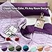 Seward Park Full Queen Size Light Purple Comforter Plum Lavender Reversible Lightweight Girls Bedding Cooling Bedspread All Season Spring Blanket