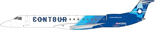 GeminiJets GJVTE2188 Contour Airlines Embraer ERJ-145LR N12552 Escala 1400