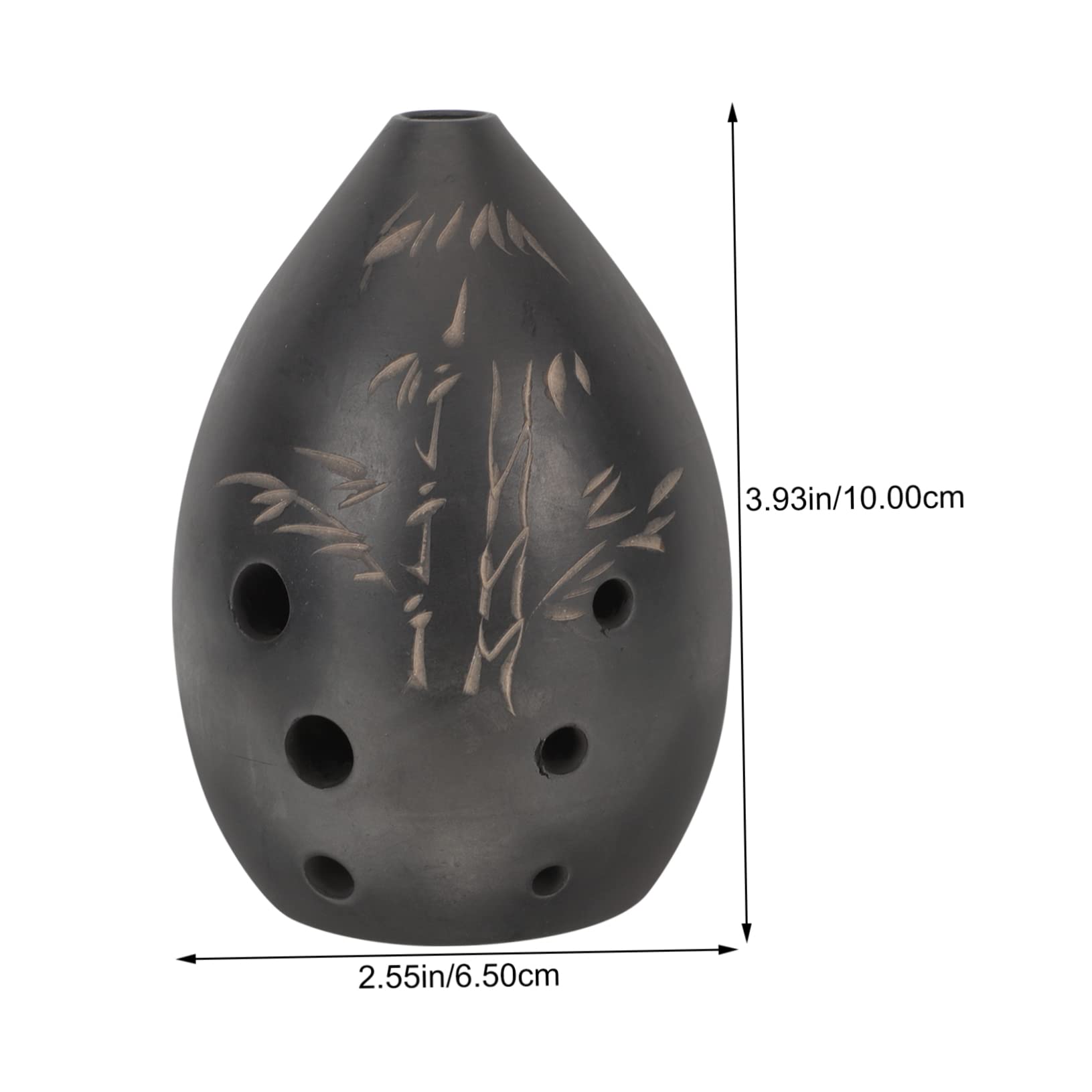 Toyvian Professional Ocarina Instrument for Beginners Music for Smooth Surface Beautiful Tone Music Lovers