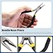 Glarks 216Pcs Pto Pins Shaft Locking Pin and Cotter Pins R Clips Set, 1/4