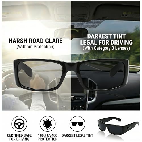 Image of Locs Mens Hardcore Gangster Sunglasses Bandana Print