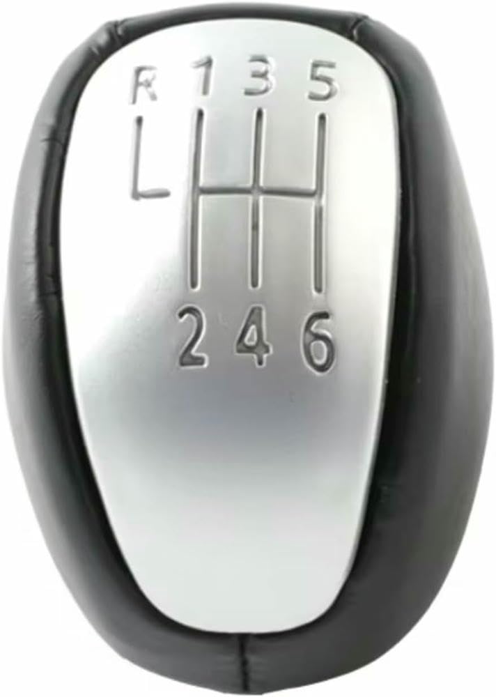 GZNBB Car 5/6 Speed Car Manual Gear Shift Knob Shifter Lever Accessories, for Laguna III MK3 2007 2008 2009 2010 2011 2012 2013 2014 2015
