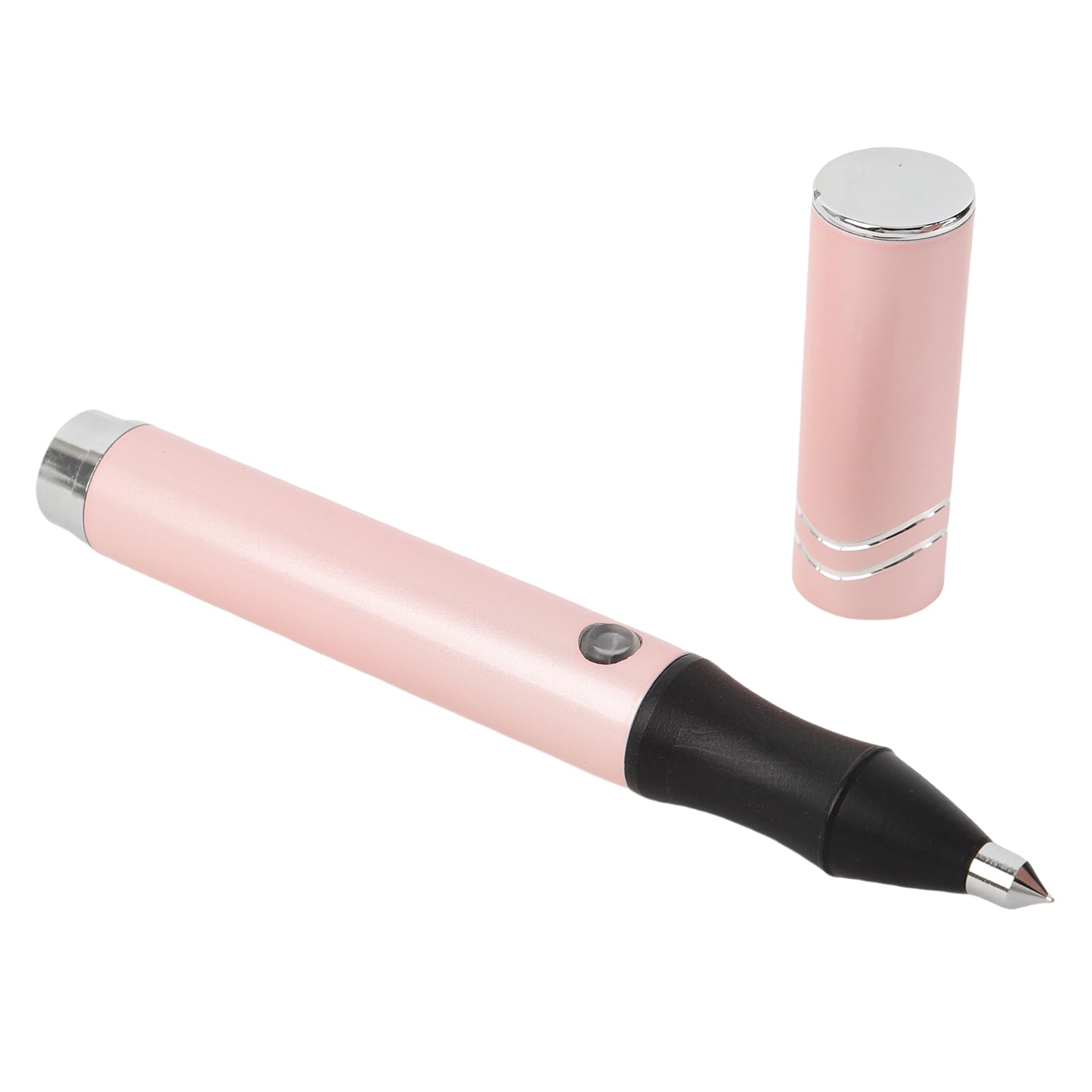 Pensos de aluminio caliente, bolígrafos de foil caliente, bolígrafos de aluminio caliente, con 4 tamaños de puntas de metal y 2 rollos de lámina activados por calor, bolígrafos de