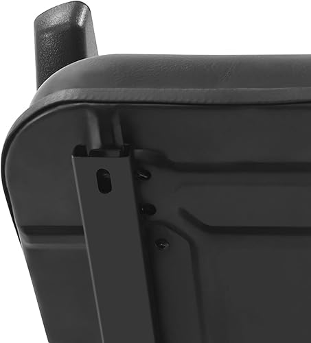 Miniatura 6 de Asiento universal para carretilla elevadora, reposabrazos extraíble y retráctil, respaldo ajustable de 180, asiento de suspensión de tractor para