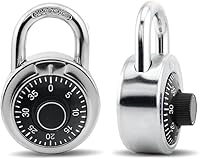 Vista 10 de ZonRo Candado de combinación de cerraduras, candado de combinación de esfera fija, paquete de 48, combinación de esfera estándar de código de 3