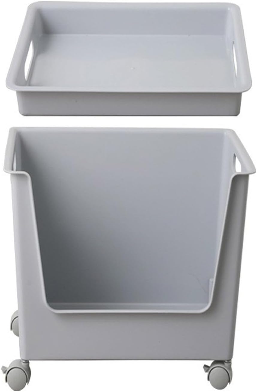 Rollable Organizers Box Multipurpose Wheeled Storage Box For Organizing Home School Essential