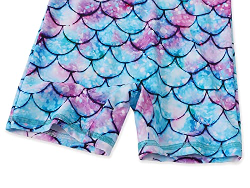 Image of Girls Swimwear Rash Guard One Piece Swimsuit Kids Bathing Suit Sunsuit