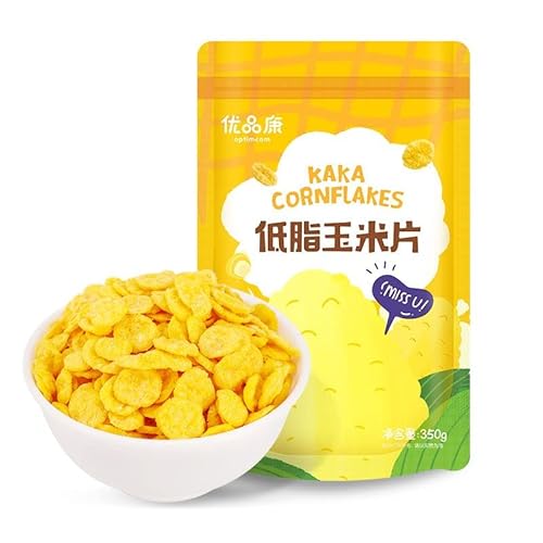 ??玉米片350g/袋 香脆玉米片 健康早餐 谷物麦片 栄養コーンフレーク 350g/袋 クリスピーコーンフレーク ヘルシーブレックファースト シリアル (1袋)