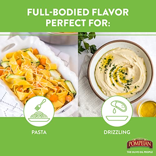 Pompeian Usda Certified Organic Extra Virgin Olive Oil Non-Stick Cooking Spray, Full-Bodied Flavor, Perfect For Salads And Pasta Drizzling, Naturally Gluten Free, Non-Allergenic, Non-Gmo, No Propellants, 5 Fl. Oz., Single Bottle #TOP2