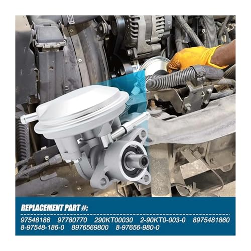 Brake Vacuum Pump Compatible With Isuzu NPR NQR N-Series 2020 Gas Engines Only miniatura 3
