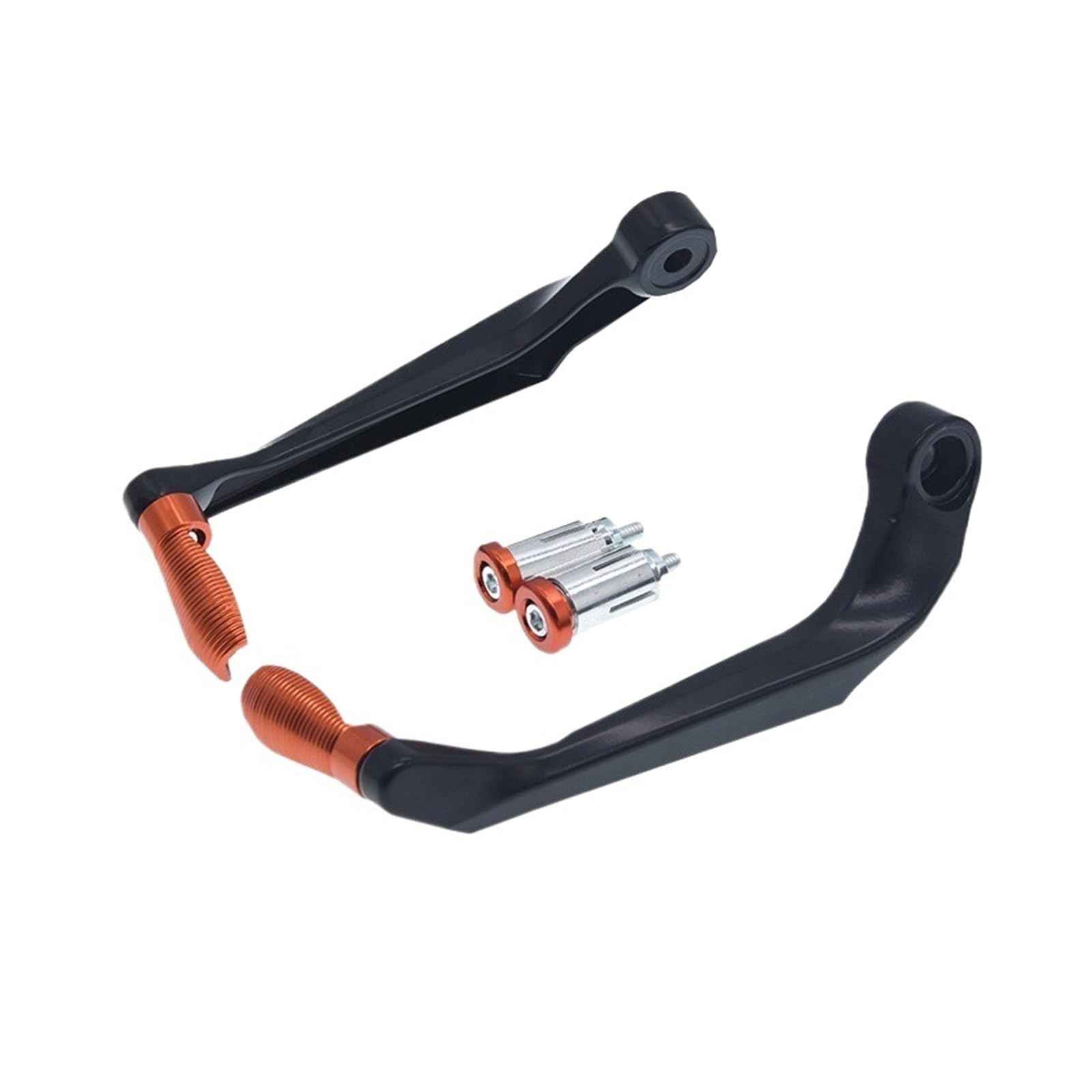 Blzmwd Orange Motorcycle Lever Guards Handgrip Universal 22Mm Handlebar Handguard Motorcycle Aluminum Alloy Hand Protector For Pegaso 650 Sr 50 For Tuono For Scrambler
