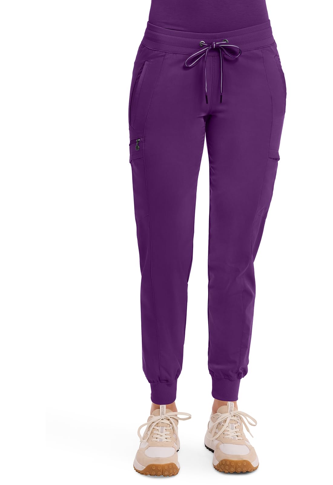 Healing Hands Pantalón de chándal para mujer, 7 bolsillos, cordón elástico, con tecnología de absorción de humedad y elástico en 2 direcciones, 9244