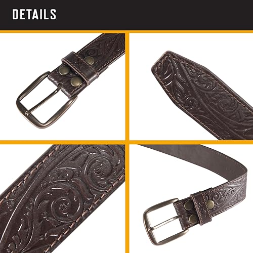 Image of Browning Men's Rugged Leather Casual Belts