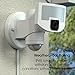 Philex Security Light Motion Outdoor, Motion Sensor, 1700 Lumen Floodlight, WiFi Camera with App Control, IP65 Weatherproof with 3 Zone Intruder Detection, 210° Field of Vision