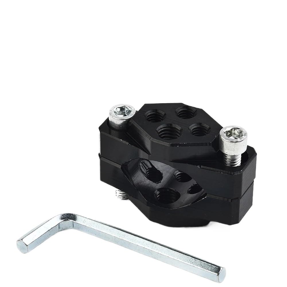 Support de montage universel moto 17-32mm pour feu antibrouillard guidon - 6