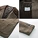 Mens Herringbone Blazer Vintage Tweed Blazer British Wool Blend Sport Coat Light Coffee S