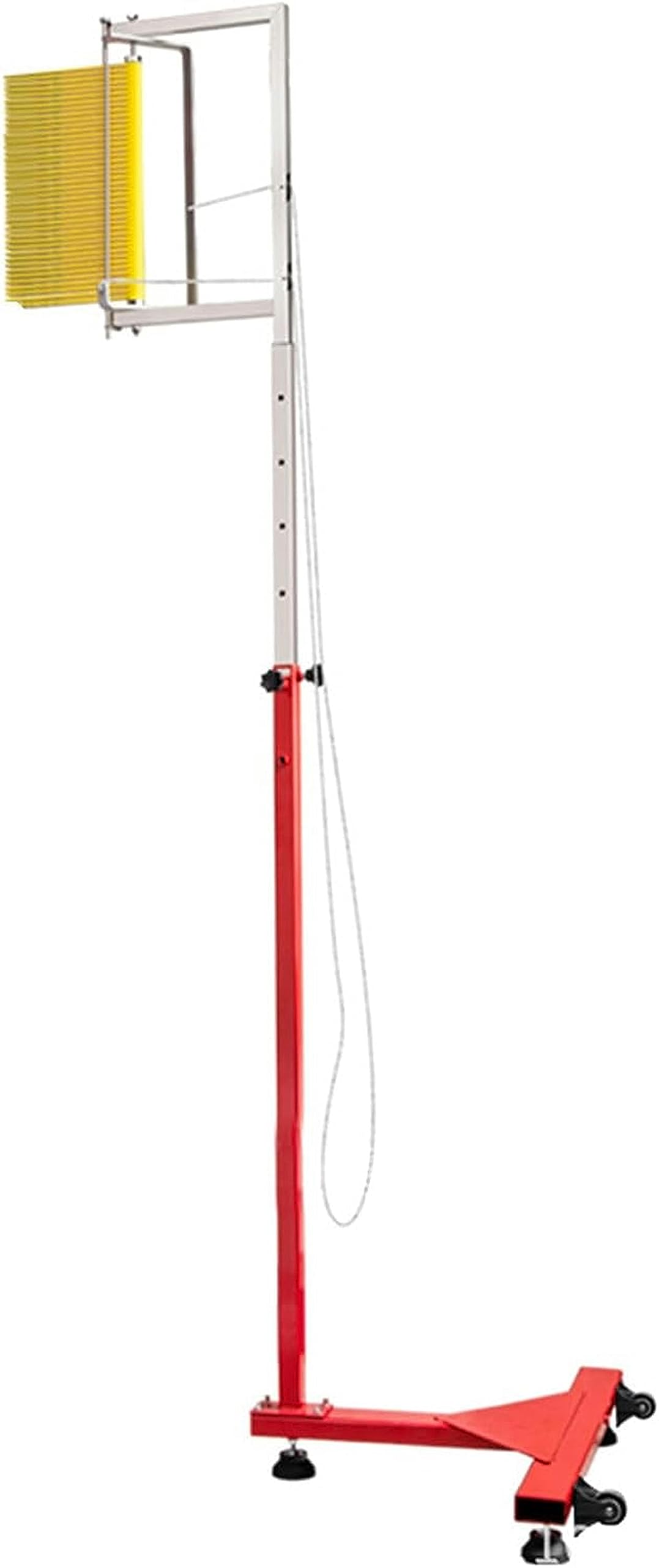 Sprungkraftmesser, verstellbarer Vertikalsprungtester für Erwachsene und Jugendliche, 1,7–3,6 m Basketball-Sprungtrainer, Messskala für Sprungkraft, mehrfarbig mit Seil, verbessert die Sprun