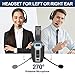 Sarevile Trucker Bluetooth Headset, V5.2 Wireless Headset with Upgraded Microphone AI Noise Canceling, On Ear Bluetooth Headphone with Mute for Driver Office Call Center (Black)