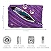 ZIPIT Wildlings Big Pencil Case/Cosmetic Makeup Bag, purple, jumbo pencil case (ZTMJ-WD-PCA)