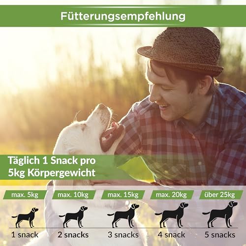 Animal Vita® Verdauungs-Snacks für Hunde mit Probiotika [100% natürliche Inhaltsstoffe] - Probiotika als Leckerli - frei von Getreide und Zucker, Probiotic (250g) - Vorratspack