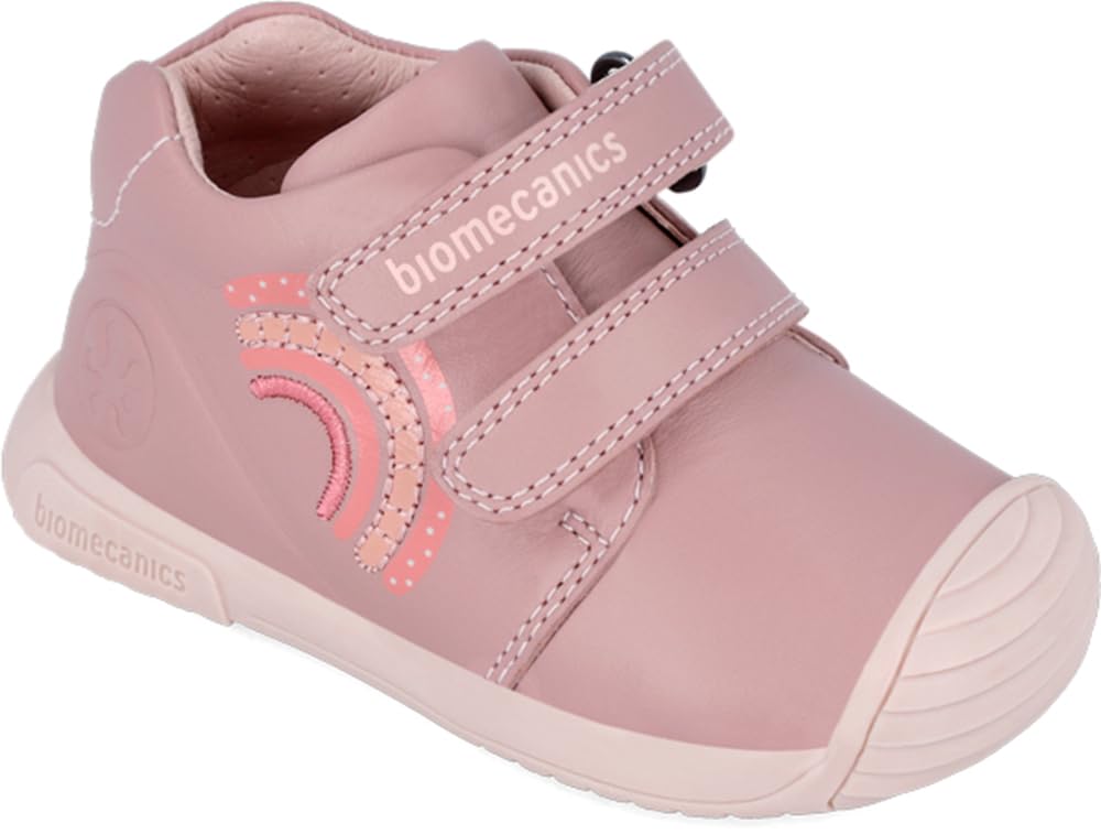 Biomecanics 241125-B159 Zapatillas niña con diseño de arcoíris, Cierre Adhesivo y Plantilla Transpirable NIÑA Deportivos