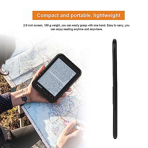 Ebook Reader, 6 -calowy Ereader z Elektronicznym Ekranem Atramentu, 29 Języków, długą żywotność Baterii, Regulowane Przednie światło, Lekkie i Kompaktowe, Audiobooki
