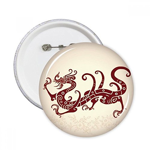 Pins dragon chinois DIYthinker pour personnaliser vos vestes et sacs lors de vos sorties