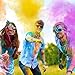 Color Blaze 25-Pack Holi Color Powder – Includes 8 Vibrant Colors (75g Each) – Pink, Red, Orange, Yellow, Green, Teal, Blue, Purple - Perfect for Toss, Rangoli, Fun Run, Color War, Parties & Festivals