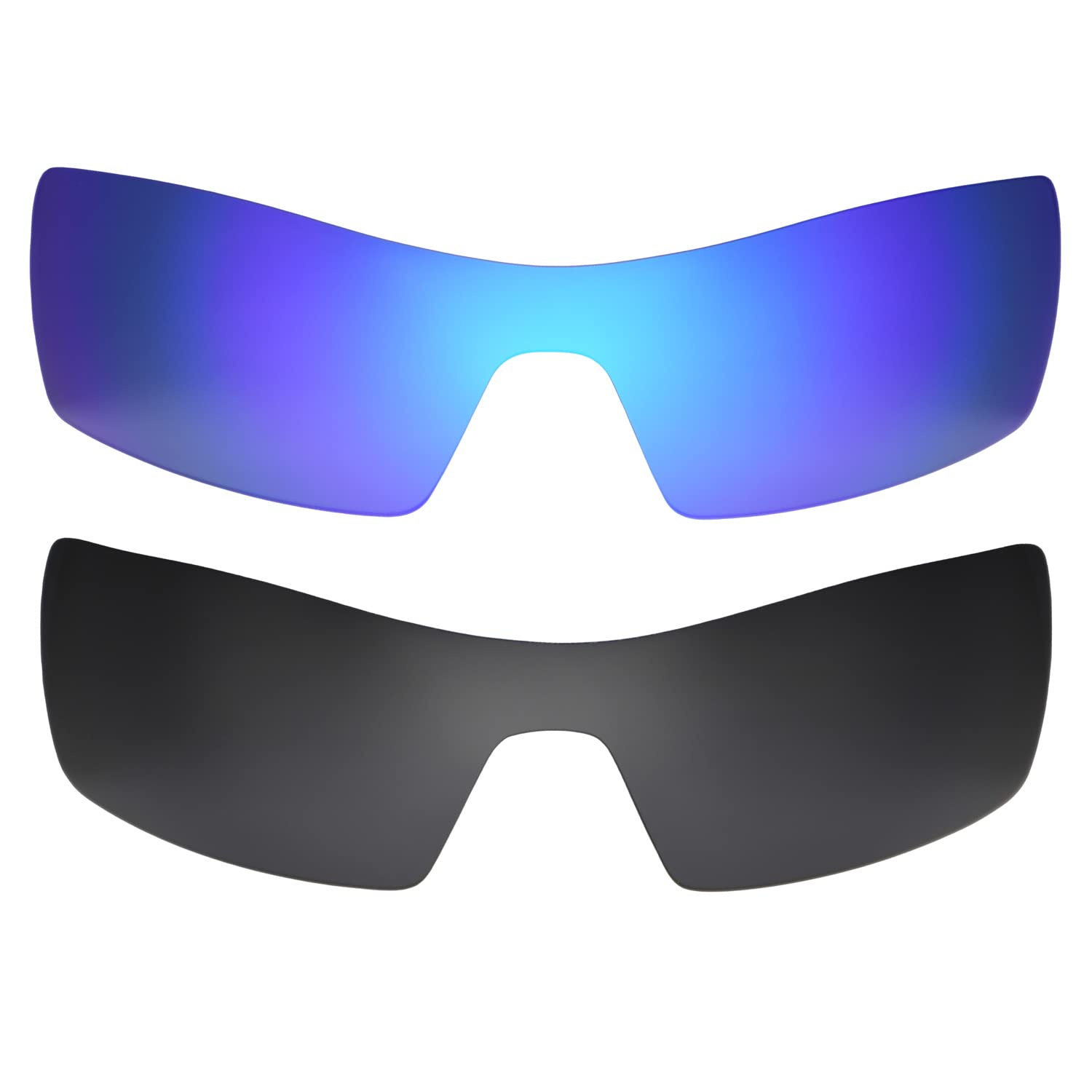 Verres Oakleys Oil Rig Bleu Polarisé de Remplacement - Taille Unique Ajustable - 7