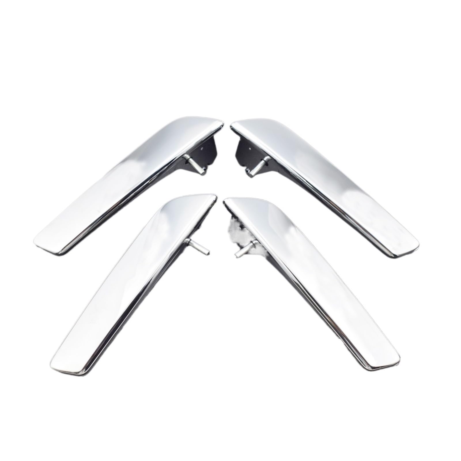 KEBJSBGTD Chrome Inside Door Handle Lever Left Right 2007-2013 for Ca&dillac Escalade for Ch&evrolet Silverado Suburban Tahoe Sierra Yukon Cars Doors Handles