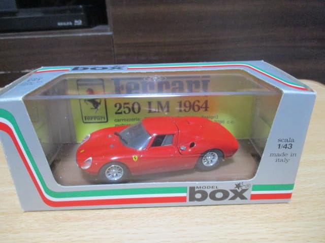 Amazon | ボックスモデル 1/43 「 フェラーリ 250 LM 」 1964y レッド