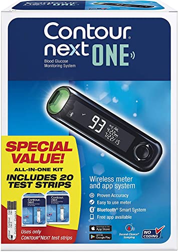 CONTOUR NEXT ONE Blood Glucose Monitoring System All-in-One Kit for Diabetes - Image 3