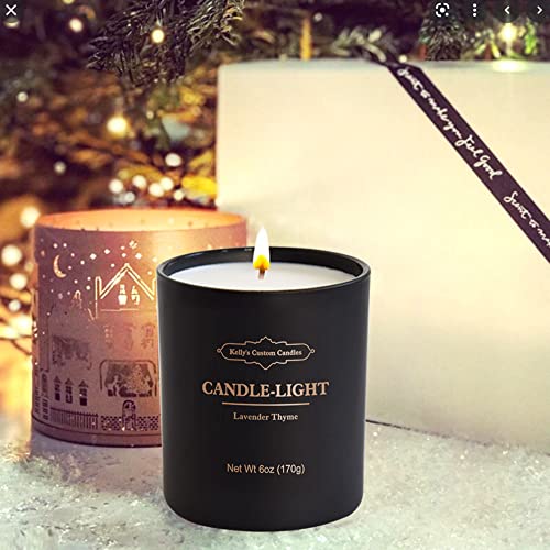 Scented Candles For Men,Ginger Bread Cookie Strong Scented Candles For Men,Home Scented Candle,6 Oz Fall Soy Candles,Christmas Birthday Gifts For Men With Matte Black Gift Box. #TOP4