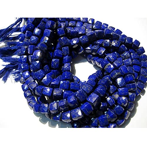 Lapis-lazuli naturel en perles de 7mm pour créer vos bijoux d'été LKBEADS